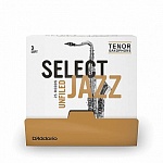 Фото:Rico RRS01TSX3S-B25 Select Jazz Трости для саксофона тенор, размер 3, мягкие (Soft), 25шт