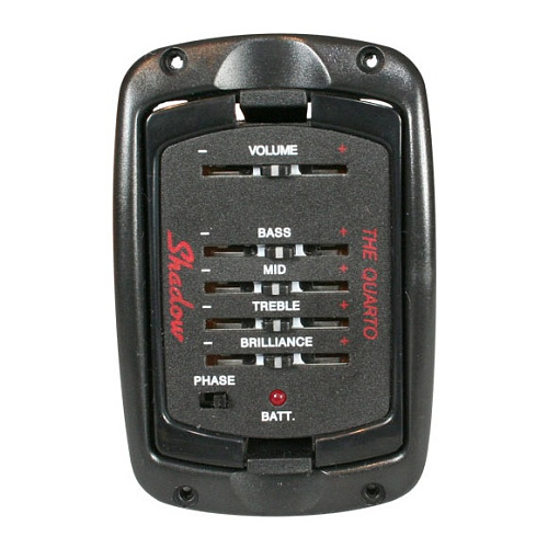 Shadow SH-QUARTO Тембр-блок с предусилителем, эквалайзером и пассивным звукоснимателем Nanoflex