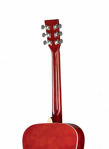 Caraya F630-RDS Акустическая гитара, красный санберст