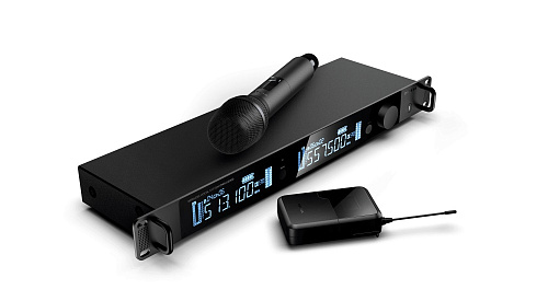 Октава OWS-U1200HD01L02-plus Беспроводная система с ручным передатчиком, головным и петличным микрофоном, в кейсе