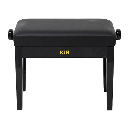 Rin LB-11BKG Банкетка, черная глянец, искусственная кожа