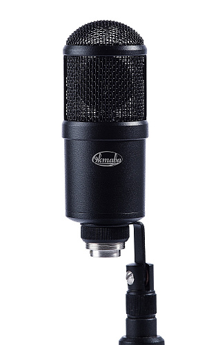 Октава 5191122 МК-519-Ч Микрофон конденсаторный, черный, ФДМ