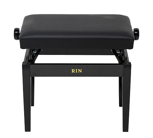 Rin LB-11BKG Банкетка, черная глянец, искусственная кожа