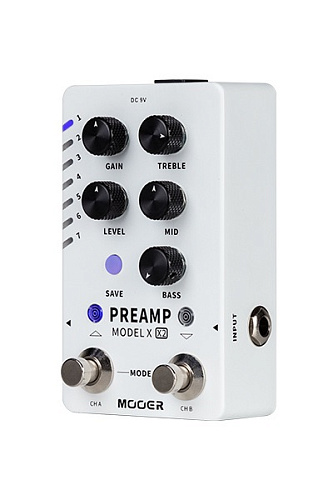 Mooer M725-Preamp-Model-X2 Педаль эффектов