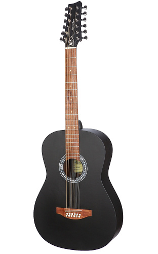 MiLena-Music ML-F3-BK-12Str Акустическая гитара 12-струнная, черная