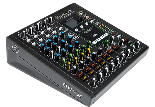 Mackie ONYX8 8-канальный микшер с поканальной записью, процессором эффектов и USB