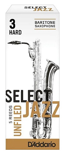 Rico RRS05BSX3H Select Jazz Unfiled    ,  3,  (Hard), 5 