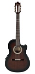 Фото:Ibanez GA35TCE-DVS Классическая гитара, цвет тёмный скрипичный санбёрст
