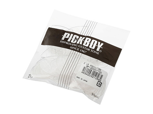 Pickboy GP-200C/100 Edge Skelton Медиаторы 50 шт, толщина 1.0 мм
