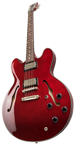 GIBSON 2019 ES-335 STUDIO WINE RED Полуакустическая электрогитара, в комплекте кейс