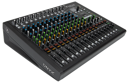 Mackie ONYX16 16-канальный микшер с поканальной записью, процессором эффектов и USB