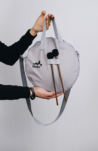 Фимбо Fimbo_Сумка27(серая) Сумка для Фимбо 27 см, серая