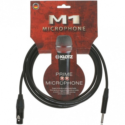 Klotz M1FP1N0300 Микрофонный кабель, 3м