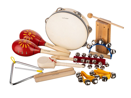 Lutner FLT-LT9 Набор перкуссии 9 предметов в чехле