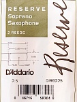 Фото:Rico DIR0225 Reserve Трости для саксофона сопрано, 2 шт.