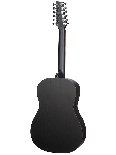 MiLena-Music ML-F3-BK-12Str Акустическая гитара 12-струнная, черная