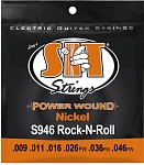 Фото:SIT S946, Powerwound Nickel Rock-n-roll Hybrid, 9-46 Струны для электрогитары