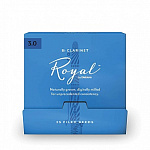 Фото:Rico RCB0130-B25 Rico Royal Трости для кларнета Вb, размер 3.0, 25шт в индивидуальной упаковке