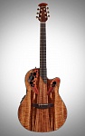 Фото:Ovation CE44P-FKOA Celebrity Elite Plus Mid Cutaway Natural Figured Koa Электроакустическая гитара
