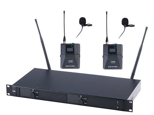 LAudio 6000-UL Беспроводная микрофонная система, 2 петличных микрофона
