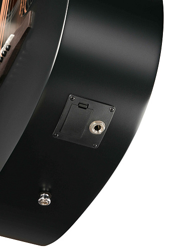 Cort AF510E-BKS Standard Series Электроакустическая гитара, цвет черный