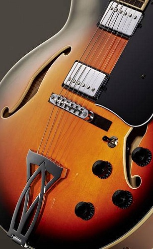 Ibanez AF75 BS Электрогитара полуакустическая, цвет Brown Sunburst