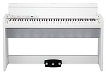 Фото:Korg LP-380 WH U Цифровое пианино, цвет белый, 88 клавиш, RH3 (Real Weighted Hammer Action 3)