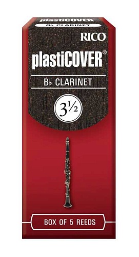 Rico RRP05BCL350 Plasticover Трости для кларнета Bb, размер 3.5, 5шт