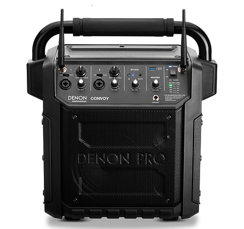 Denon CONVOY Портативная активная акустическая система 6.5"+2", 80 Вт, Bluetooth