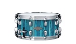 Фото:Tama MBSS55-SKA Starclassic Performer Малый барабан 14x5.5, клен/береза, цвет голубой (светлые и темные полосы)