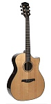 Фото:Parkwood GA48-NAT Электро-акустическая гитара, цвет натуральный