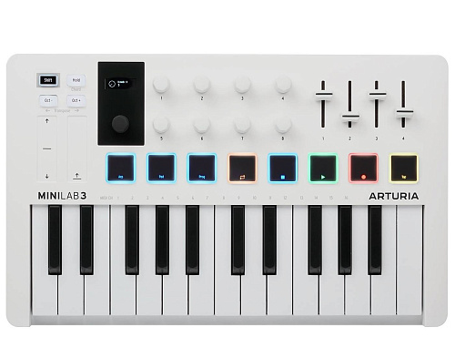 Arturia MiniLAB 3 MIDI-клавиатура, пэд-контроллер, 25 клавиш