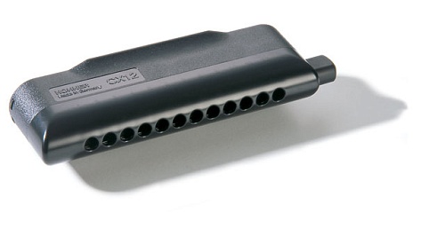 Hohner CX 12 Black 7545/48 D Хроматическая губная гармоника