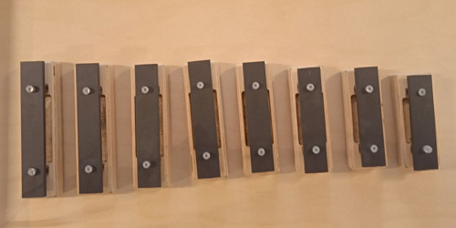 Sinkopa SGBS8 Металлофон разборный (глокеншпиль) сопрано 8 нот, 2 палочки