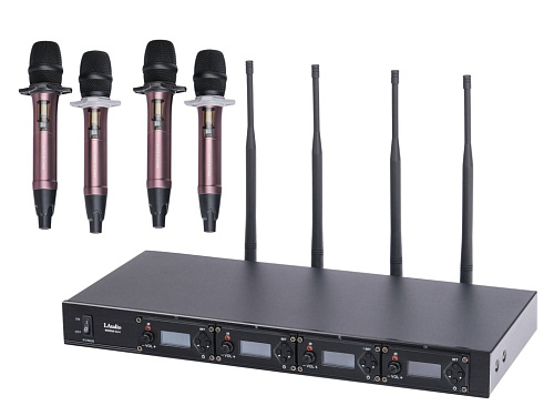 LAudio 8000-UH Беспроводная конференц-система, 4 ручных микрофона