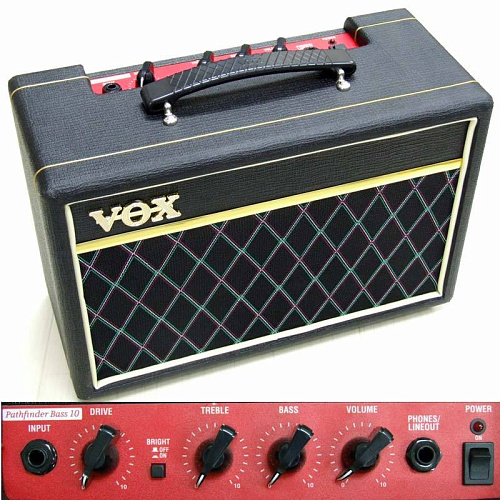 VOX PATHFINDER BASS 10 Комбоусилитель для бас-гитары, 10 Вт