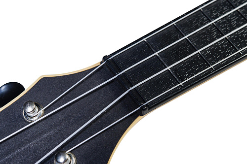 Flight TUS-35 BK Укулеле Travel, сопрано, черная, пластик