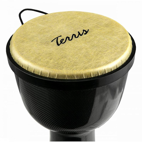 Terris DPC-10 URBAN Black Джембе, пластик, 10"(25см)-20"(50см), черный