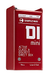 Фото:Simpleway Audio D1mini-steel Дибокс, преобразователь сигнала для гитары, активный, стальной корпус