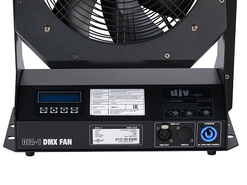 DJPower DFA-1 Вентилятор сценический DMX, 140 Вт