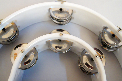 Fleet FLT-TW20 Тамбурин на ручке полумесяц 20 пар бубенцов