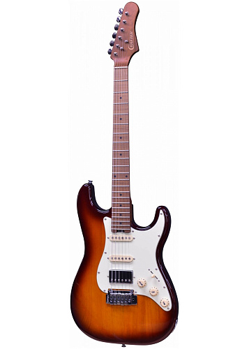 Crafter Modern Seoul VVS MP Tobacco Sunburst Электрогитара с чехлом, санберст