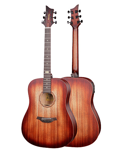 MiLena-Music ML-D1-MAH/EQ Электроакустическая гитара