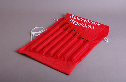 Мастерская Сереброва MS-DU-SV-02 Комплект свирелей (7 тональностей: C,D,E,F,G,A,H) с подставкой