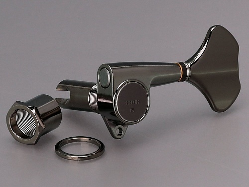 Gotoh GB707-CK-L3+R3 Колки для бас-гитары 3+3, черные
