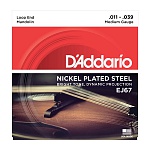 Фото:D'Addario EJ67 Nickel Комплект струн для мандолины, Medium, 11-39