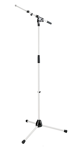 K&M 21090-300-76 Стойка-журавль для микрофона, белая