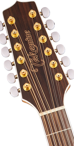 Takamine G70 Series GJ72CE-12NAT 12-ти струнная электроакустическая гитара с вырезом, цвет натуральный