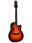 Фото:Ovation 2758AX-NEB Elite® Standard Электроакустическая 12-струнная гитара