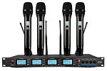 Фото:LAudio LS-214-M Беспроводная микрофонная система, 4 ручных передатчика